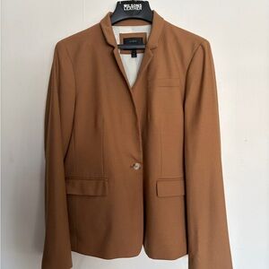 J. Crew Women's Wool Regent Blazer Camel US 16 Like New